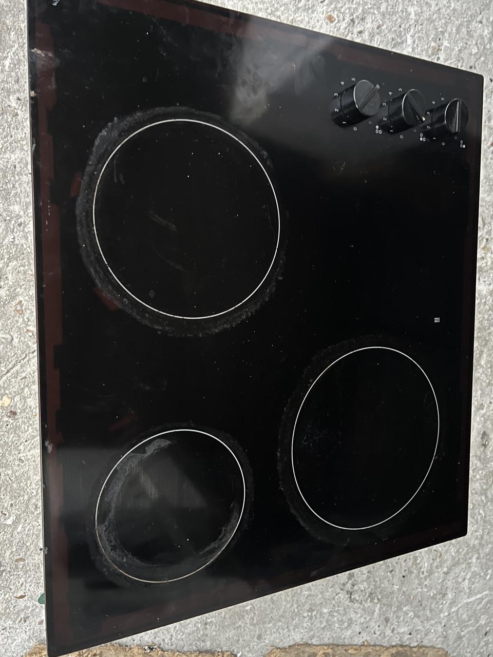 Ikea keramische inbouw kookplaat