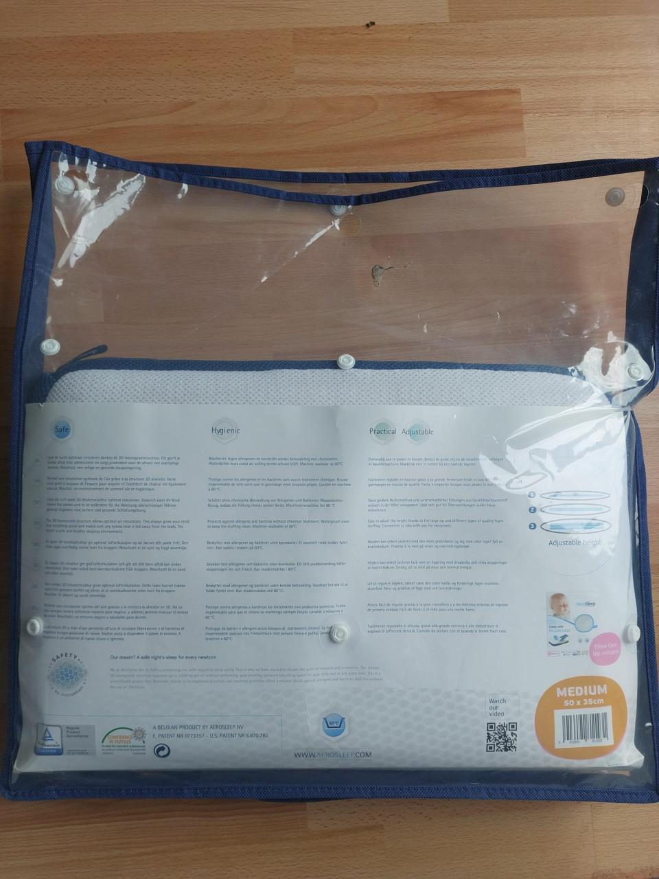 Aerosleep sleep safe pillow