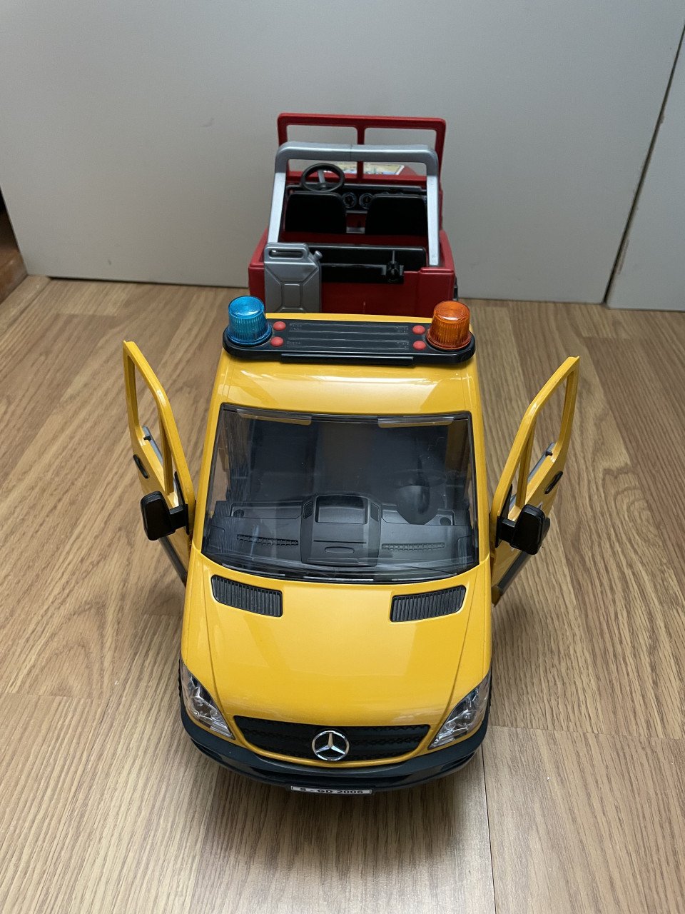 Bruder takelwagen met Jeep
