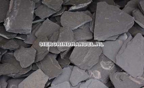 CANADIAN SLATE ZWART - bigbag of losgestort - GRATIS levering