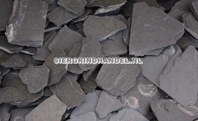 CANADIAN SLATE ZWART - bigbag of losgestort - GRATIS levering