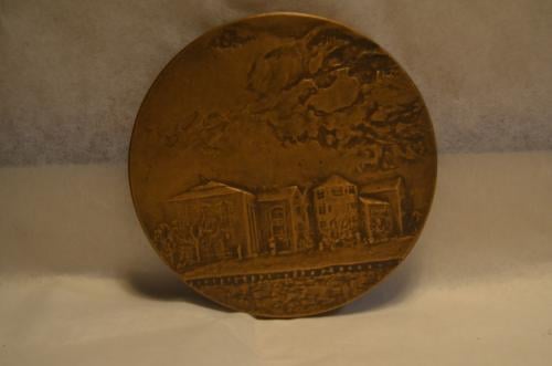 Grote bronzen penning Hochschule Bremerhaven