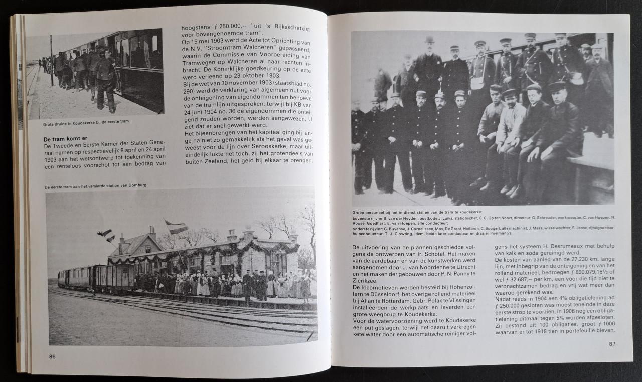 DE TRAMS OP WALCHEREN - HG Hesselink - 1981