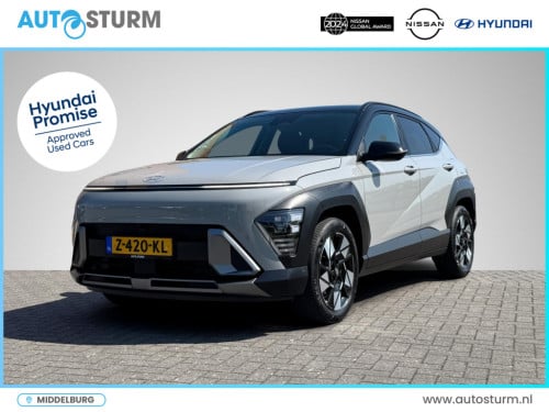 Hyundai Kona 1.6 gdi hev premium | two-tone lakkleur | stoelverwarming + -v