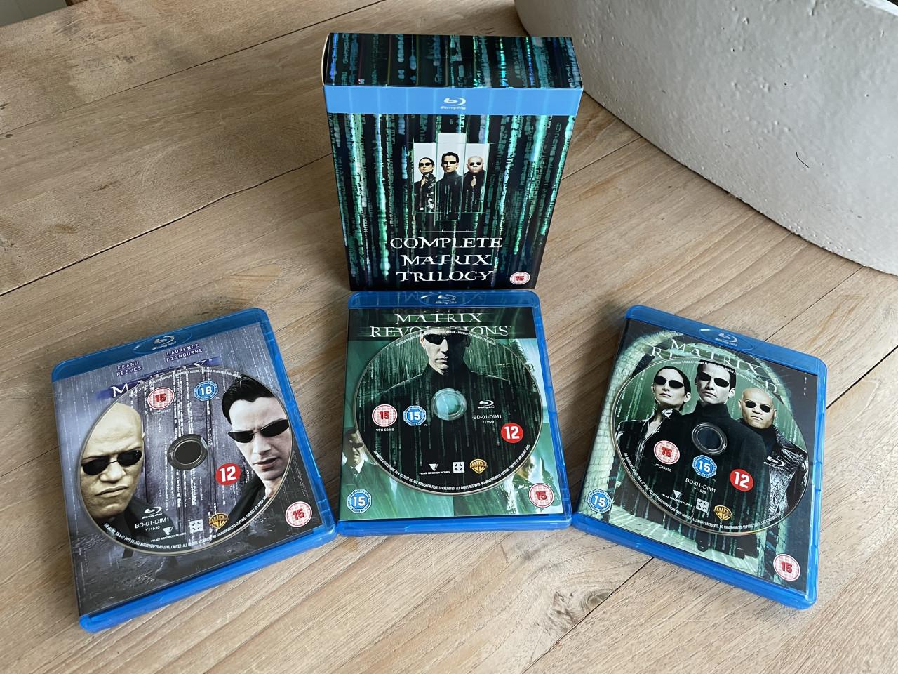Te Koop: The Complete Matrix Trilogy (Blu-ray).