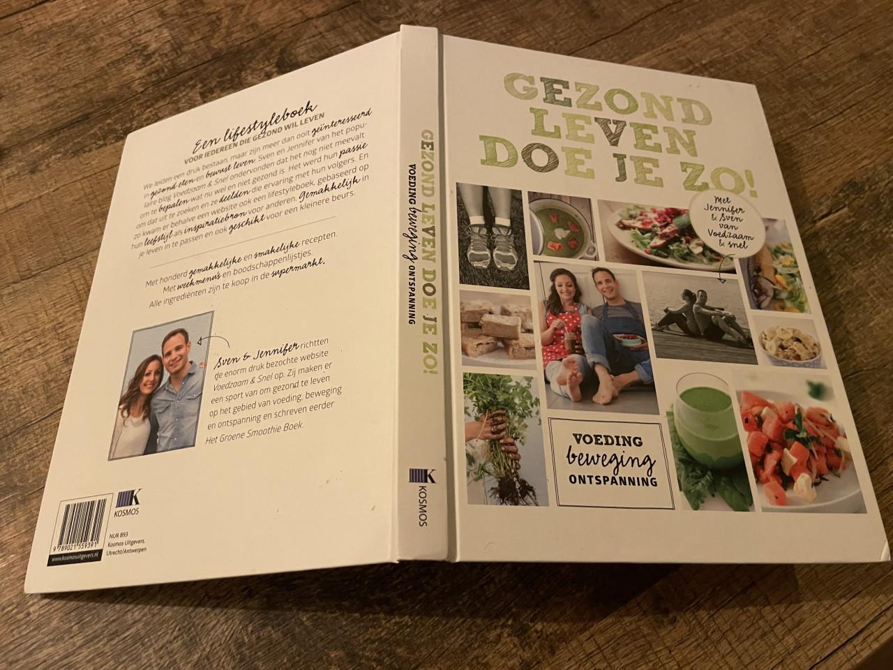 Nieuw kookboek gezond leven doe je zo