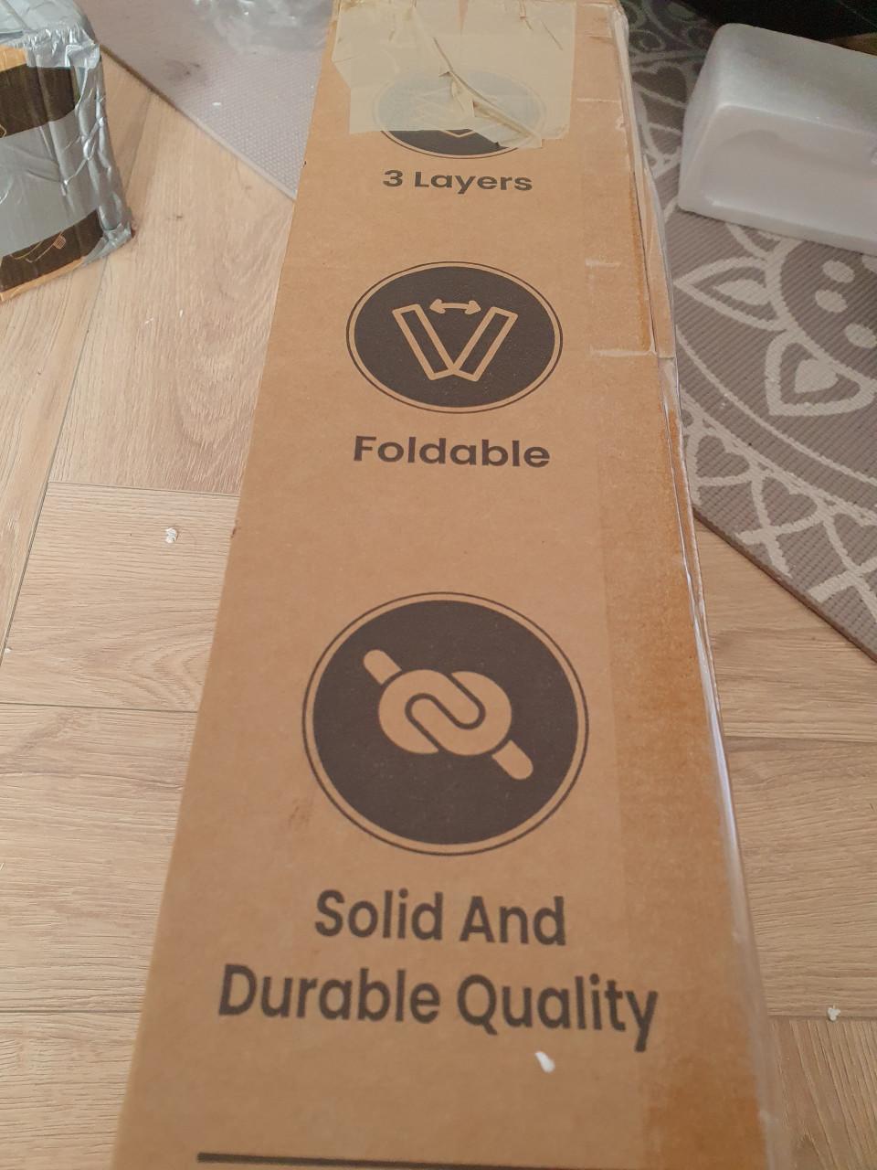 Vonia droogtoren zwart nieuw in doos | inklapbaar droogrek