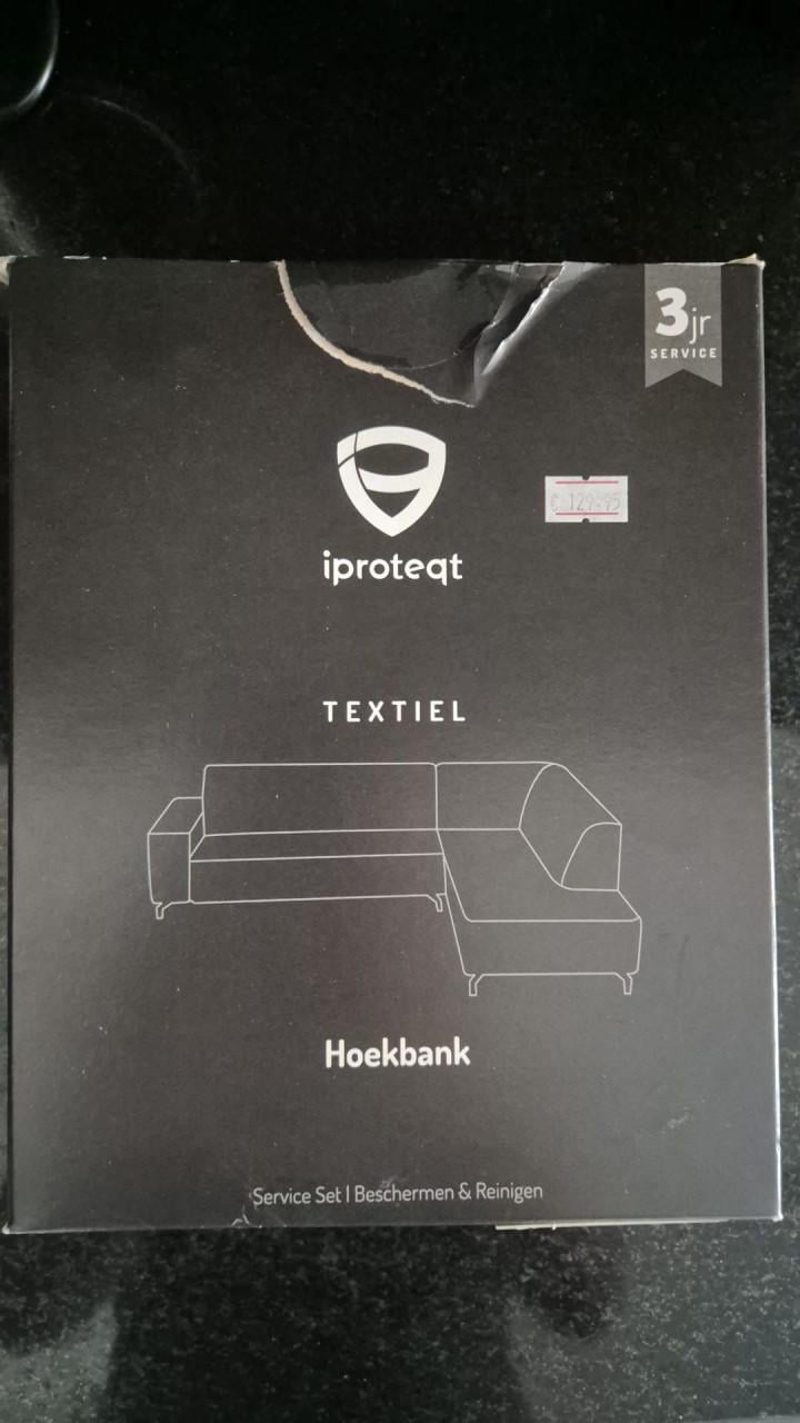 Hoekbank Donkergrijs (Velours)