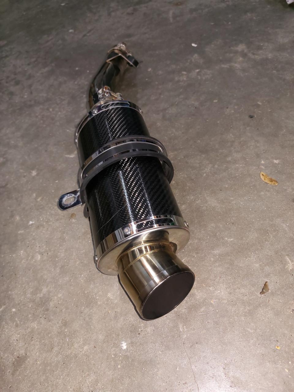 Uitlaatdemper honda cbr 600 f3 . delkevic