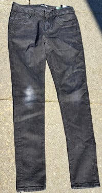 Groene cargo / zwarte jeans mt 29/32