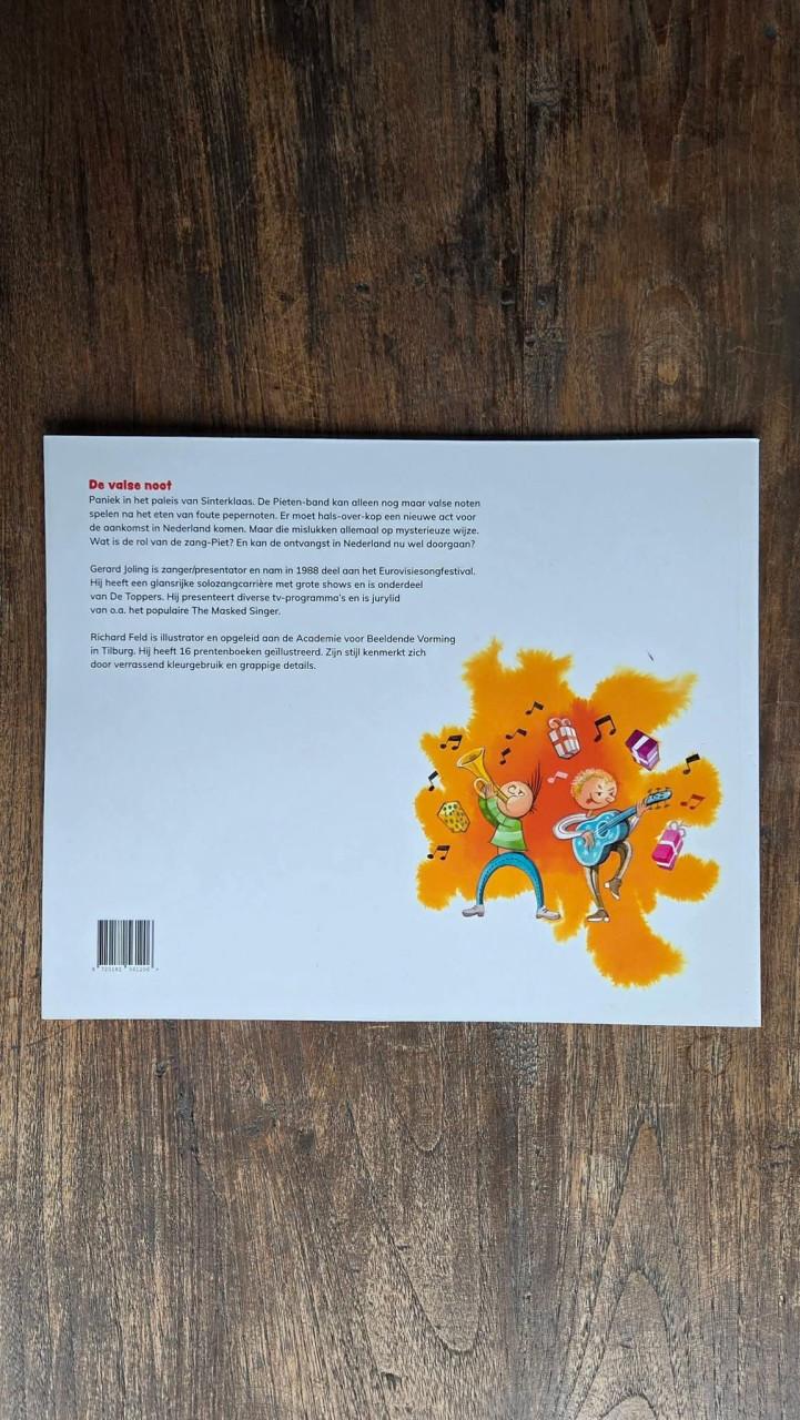 🎈Sinterklaasboek; De valse noot - Gerard Jolink & Richard Feld.