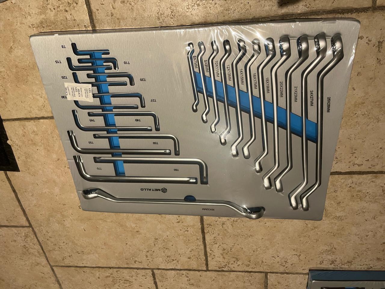 Nieuw gereedschapset