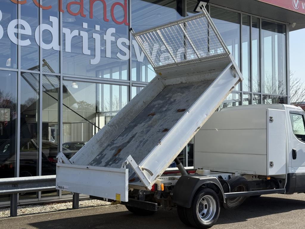 Iveco Daily 35c16 2.3 300 kipper | dubbellucht | trekhaak | leder | opbergk