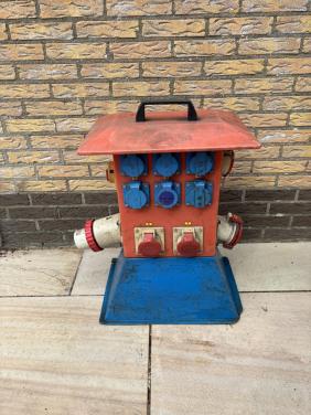 Bouw stroomkast paddenstoel