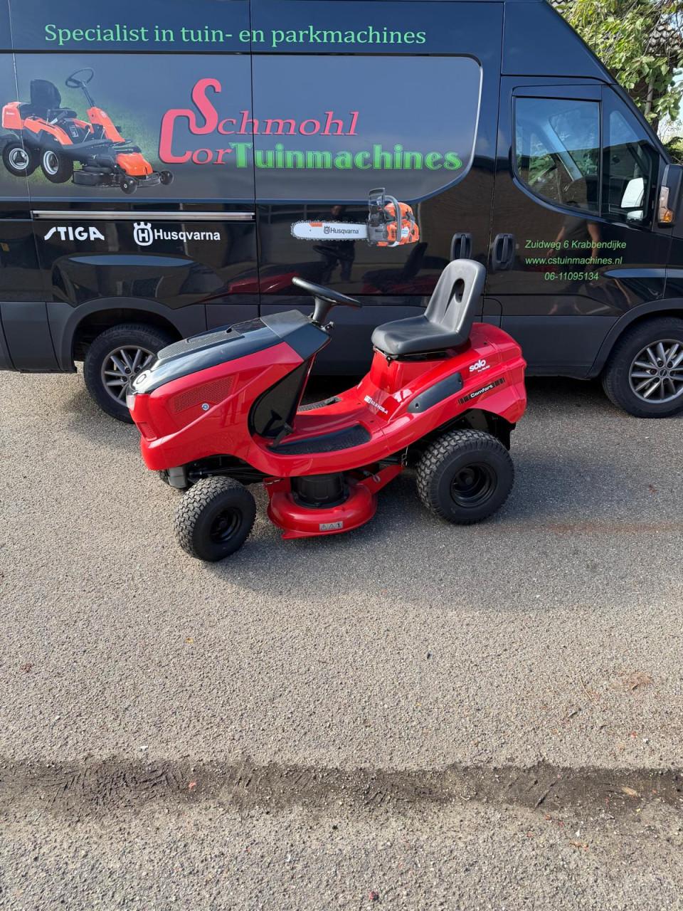 Te koop Solo(bij Alko) zitmaaier (overjarig model)
