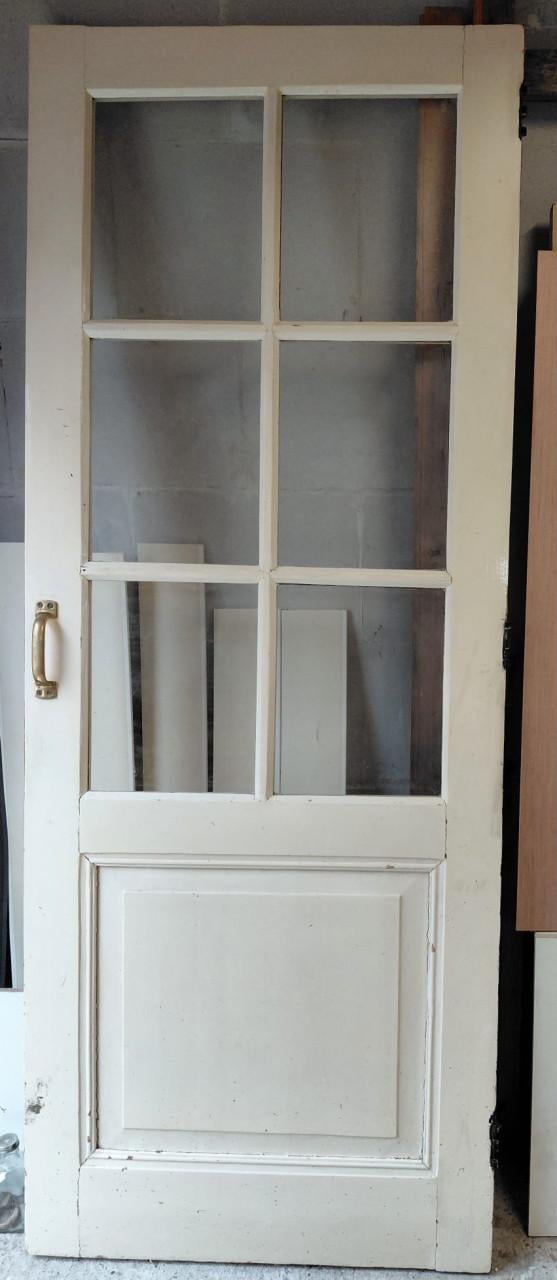 Binnen- tussendeur met glas, gratis