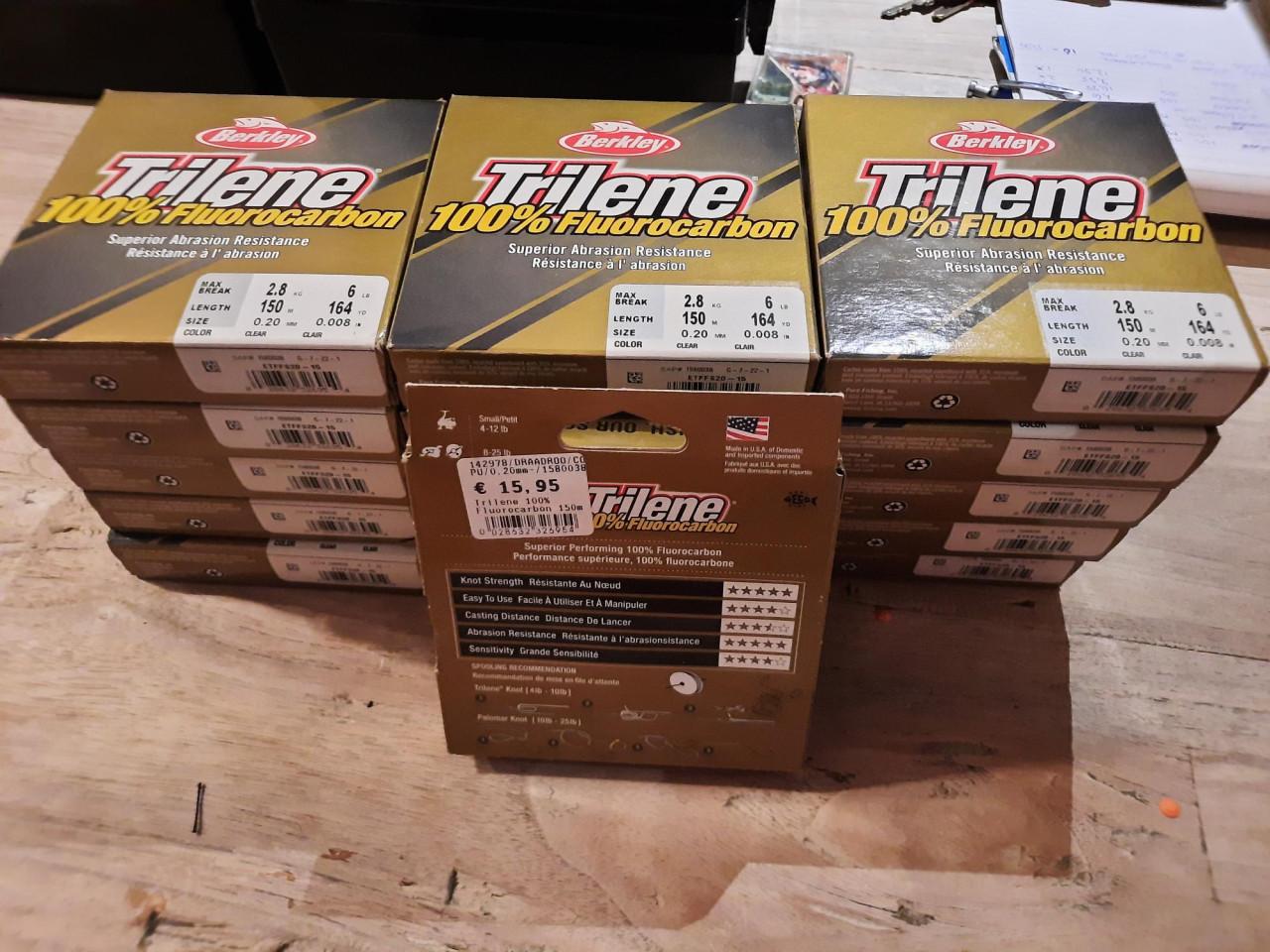 Berkley trilene fluorocarbon lijn