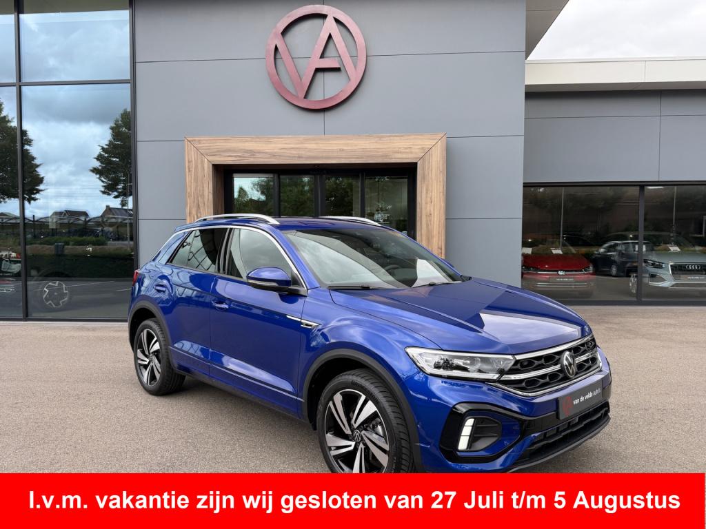 Volkswagen T-roc 1.5 tsi 150pk dsg r-line | trekhaak | camera | keyless | e
