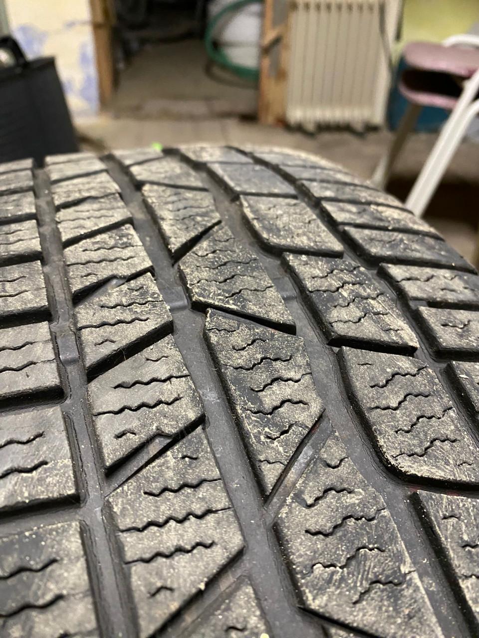 Audi velgen met winterbanden