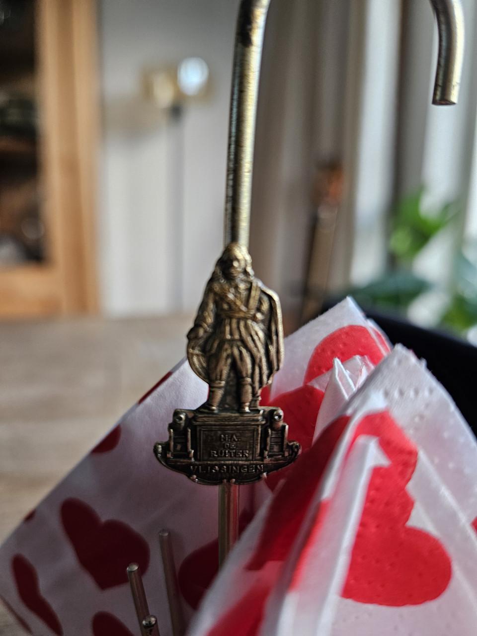 Prachtig vintage paraplu servethouder jaren 50, uit Vlissingen