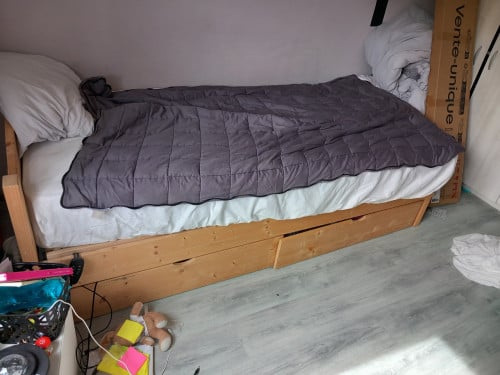 1 persoon bed met verstelbare lattenbodem