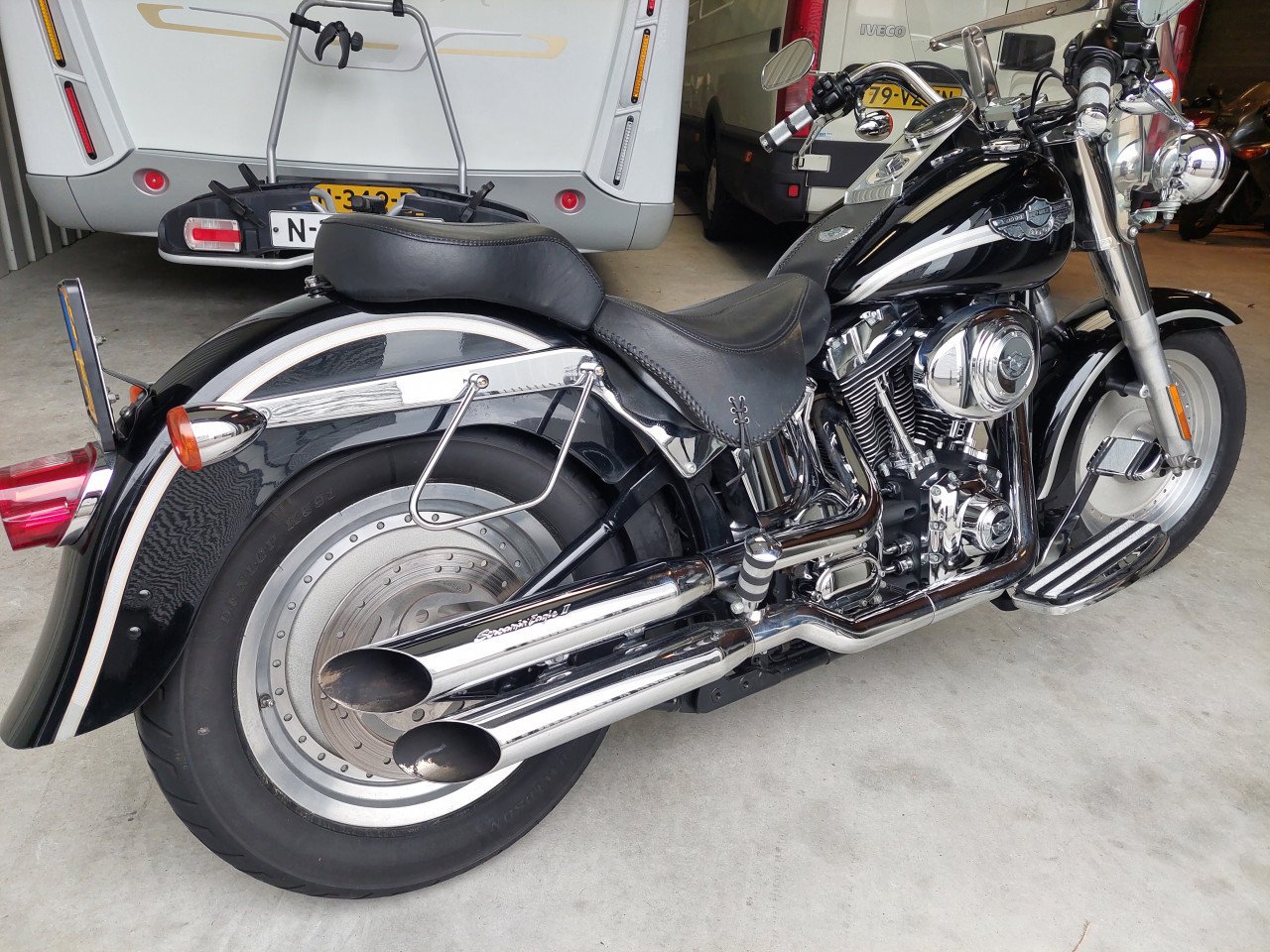 HARLEY-DAVIDSON 1450 FAT-BOY TOPSTAAT ;; VERKOCHT''