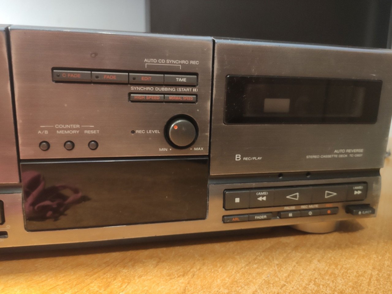 Sony casettedeck tc-d607 igst