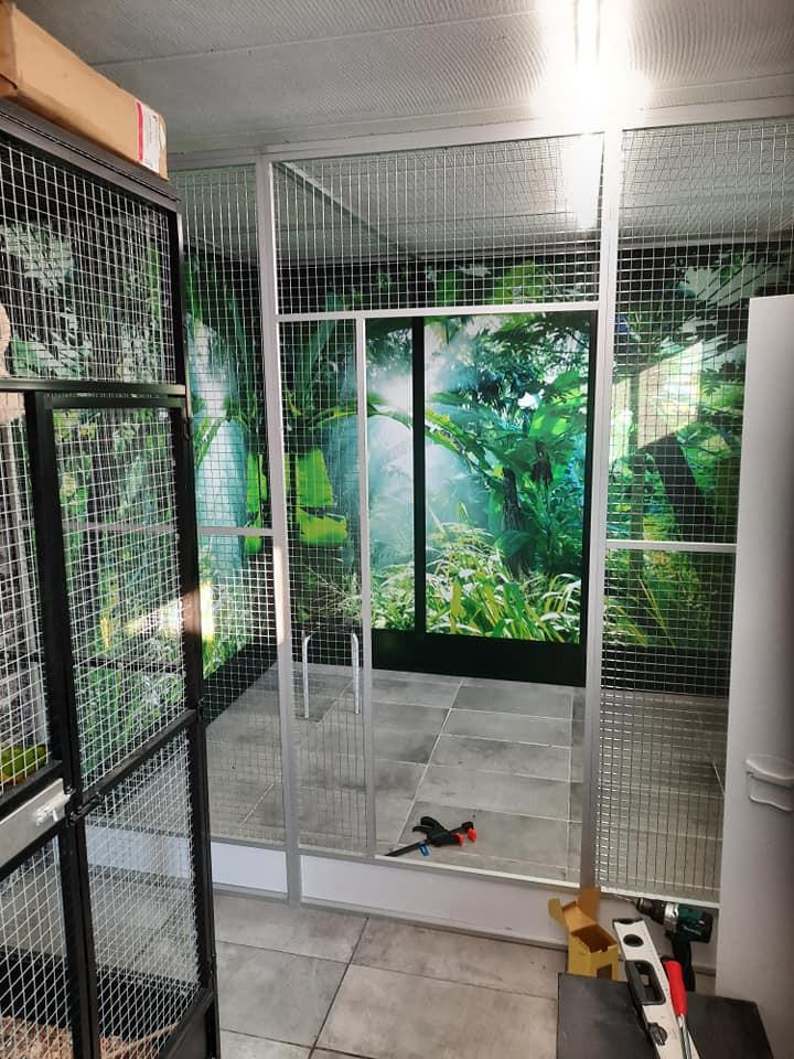 Voliere`s, verblijven,maatwerk......