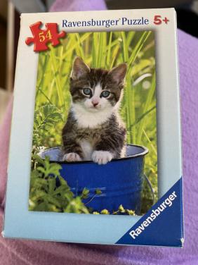 Puzzel, van lief poesje. Vanaf 5 jaar