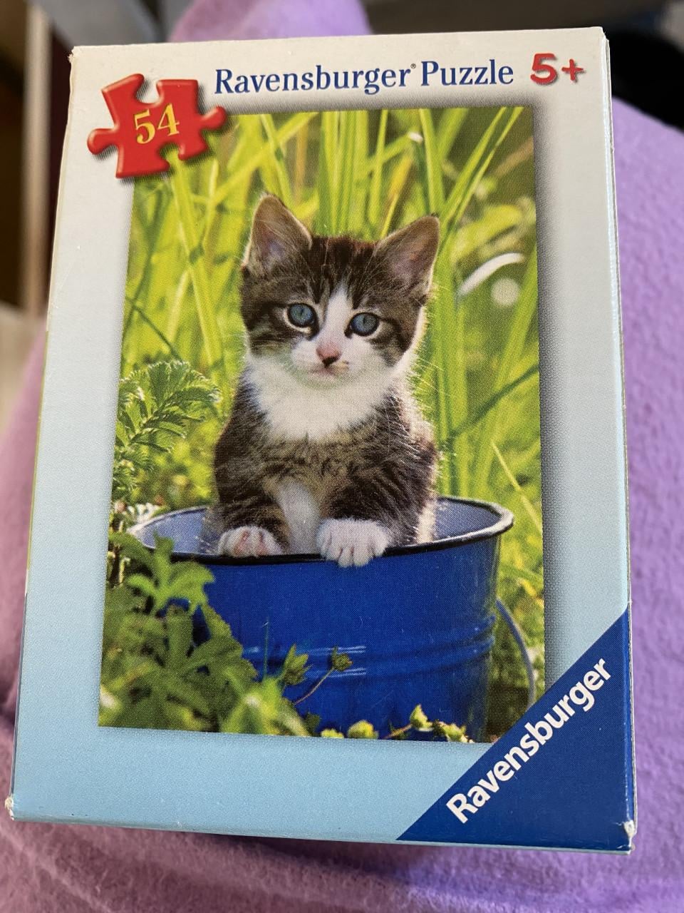 Puzzel, van lief poesje. Vanaf 5 jaar