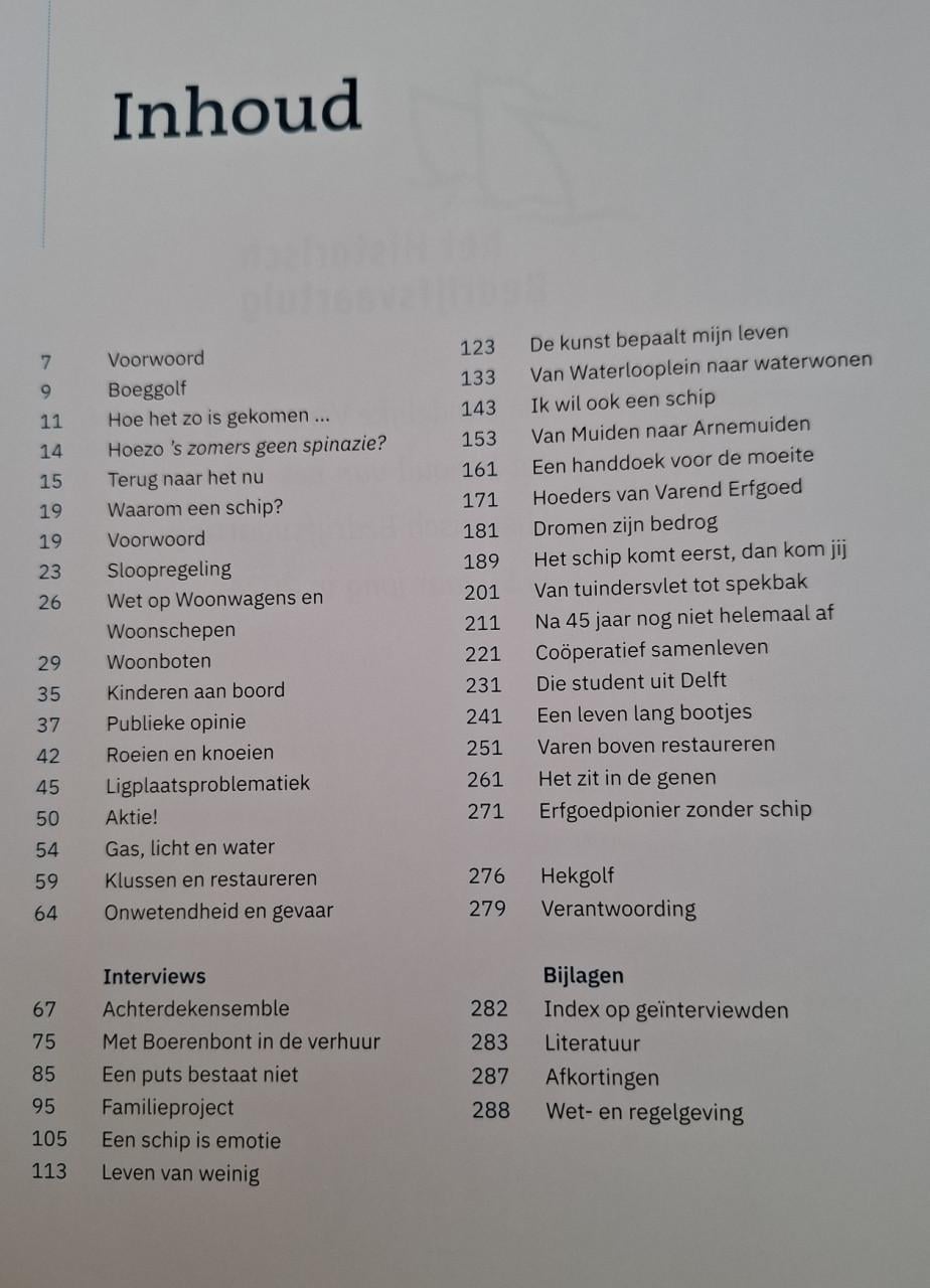 's Zomers geen spinazie / Erfgoedpioniers, hoeders historische binnenvaart