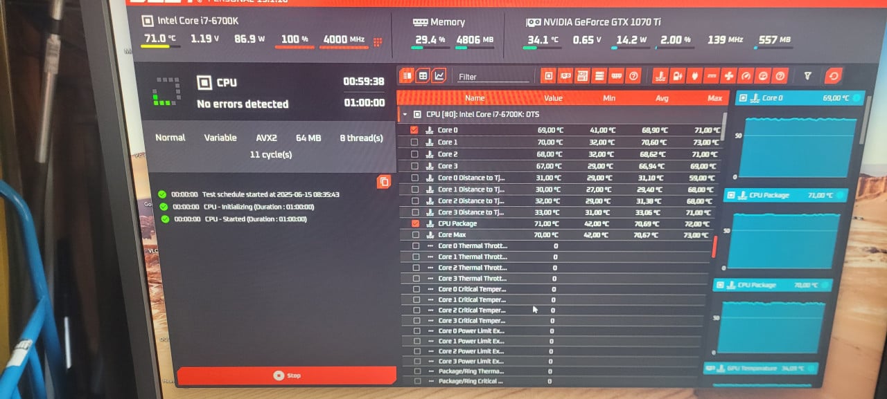 Gaming PC i7 6700 /GTX1070Ti/WiFi/Plug & Play