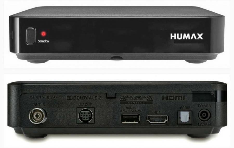 HUMAX 5550c decoder voor GRATIS ontvangst van tv zenders van delta 20 €