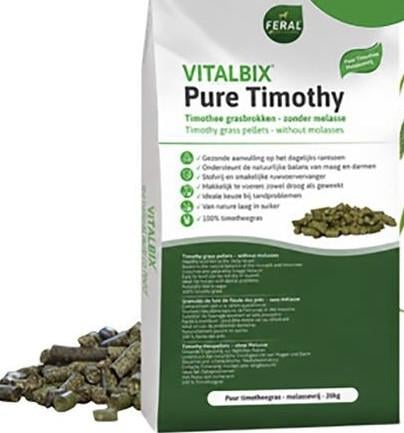 Vitalbix Fiber Mix en Vitalbix pure Timothy