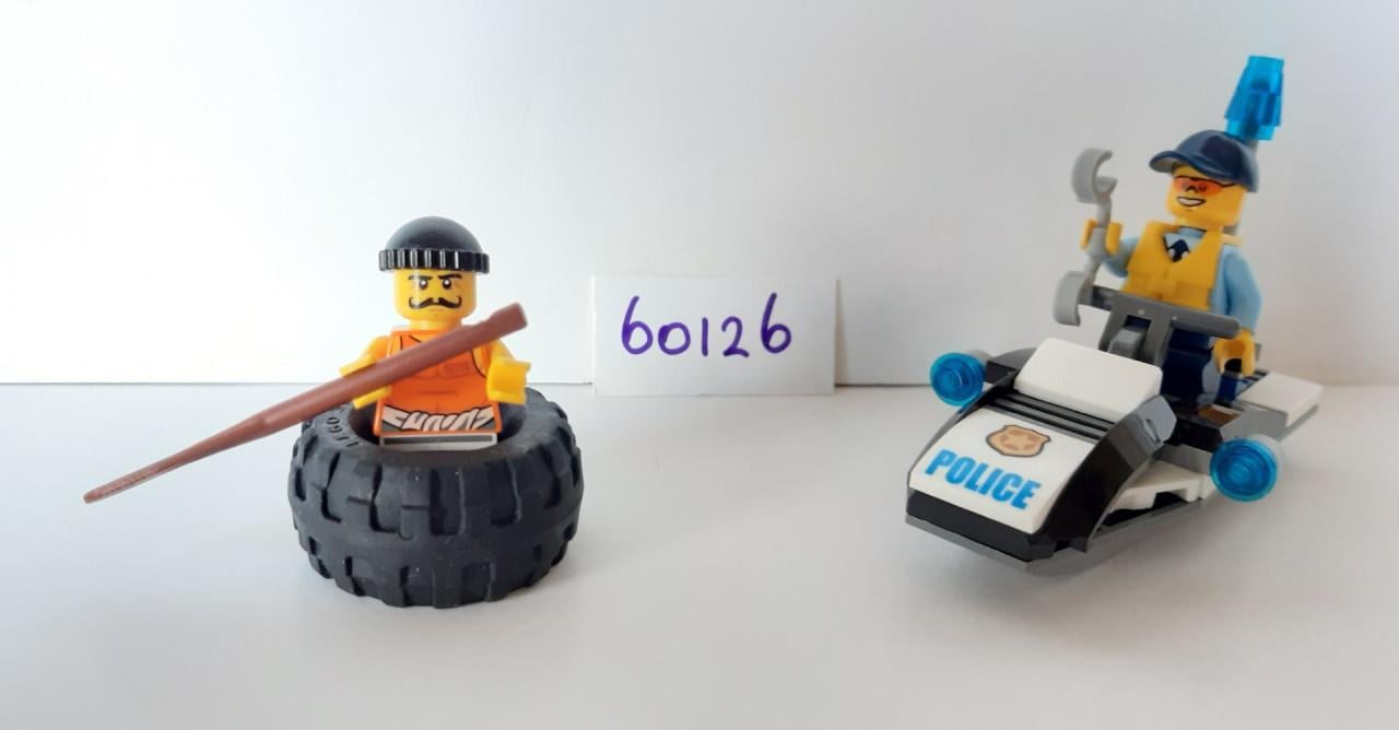 Lego City 60126: Politie Band Ontsnapping