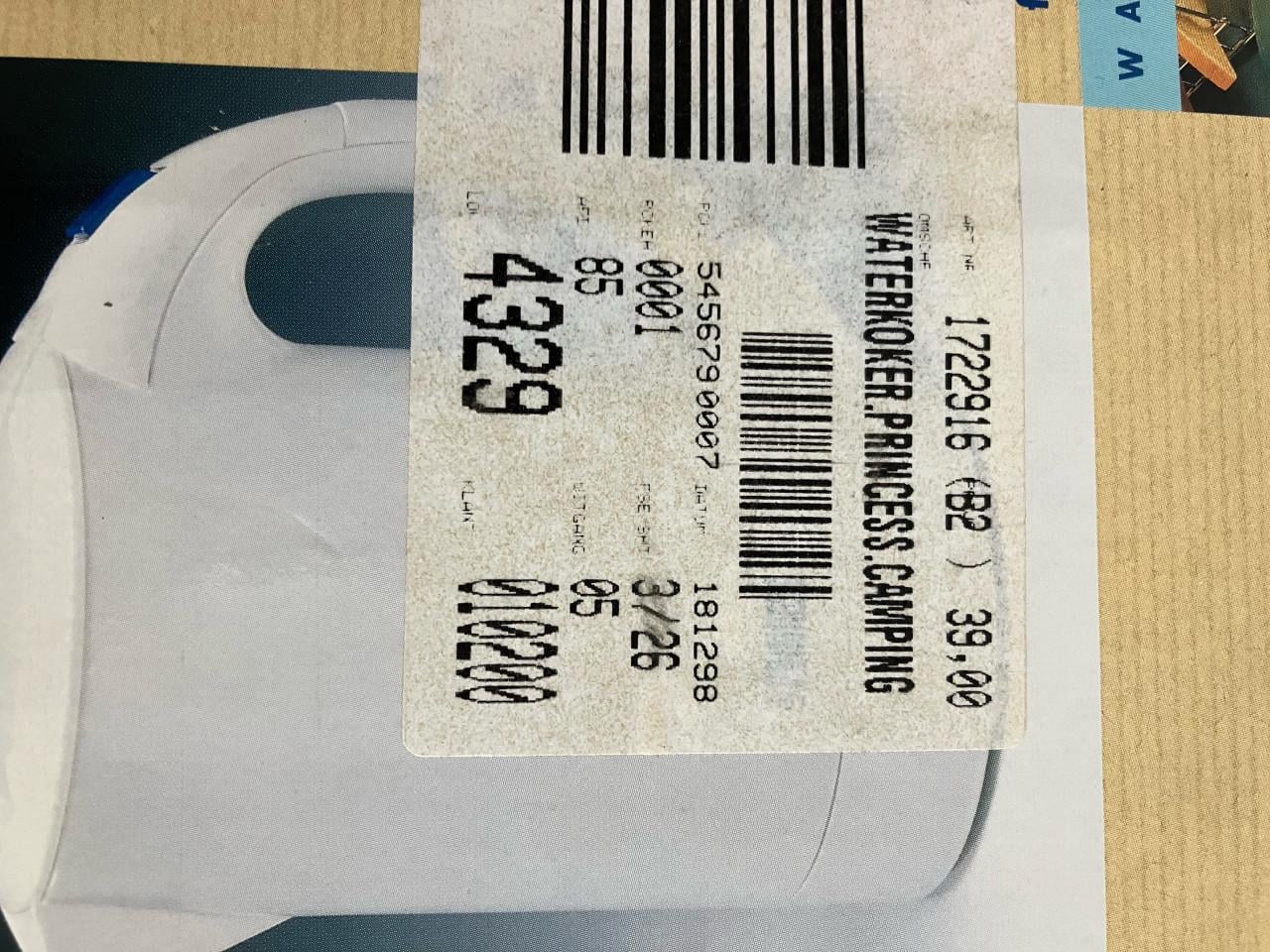 Princess camping waterkokertje.