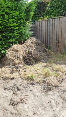 Afvoeren grasplaggen locatie goes
