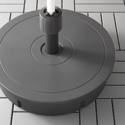 Ikea Gryto vulbare parasolvoet 60cm - 35 kg (zand) - Nieuw