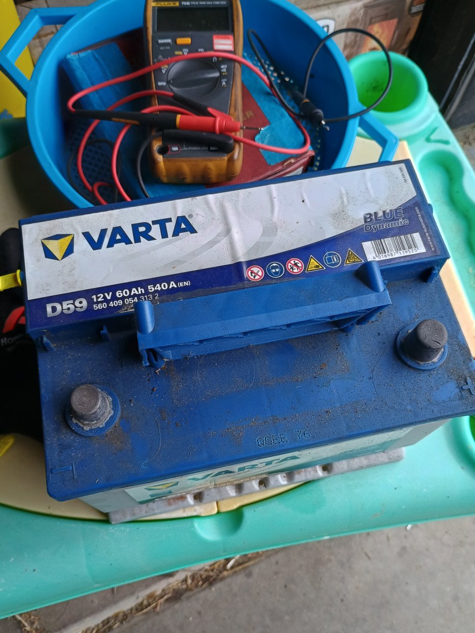 Accu 12Volt 60Ah Varta blue dynamic