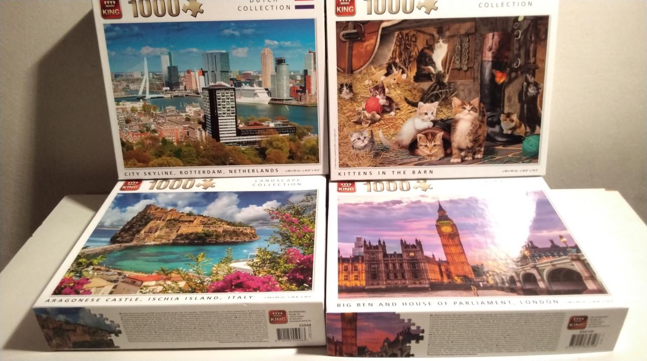 Legpuzzels 1000 stukjes
