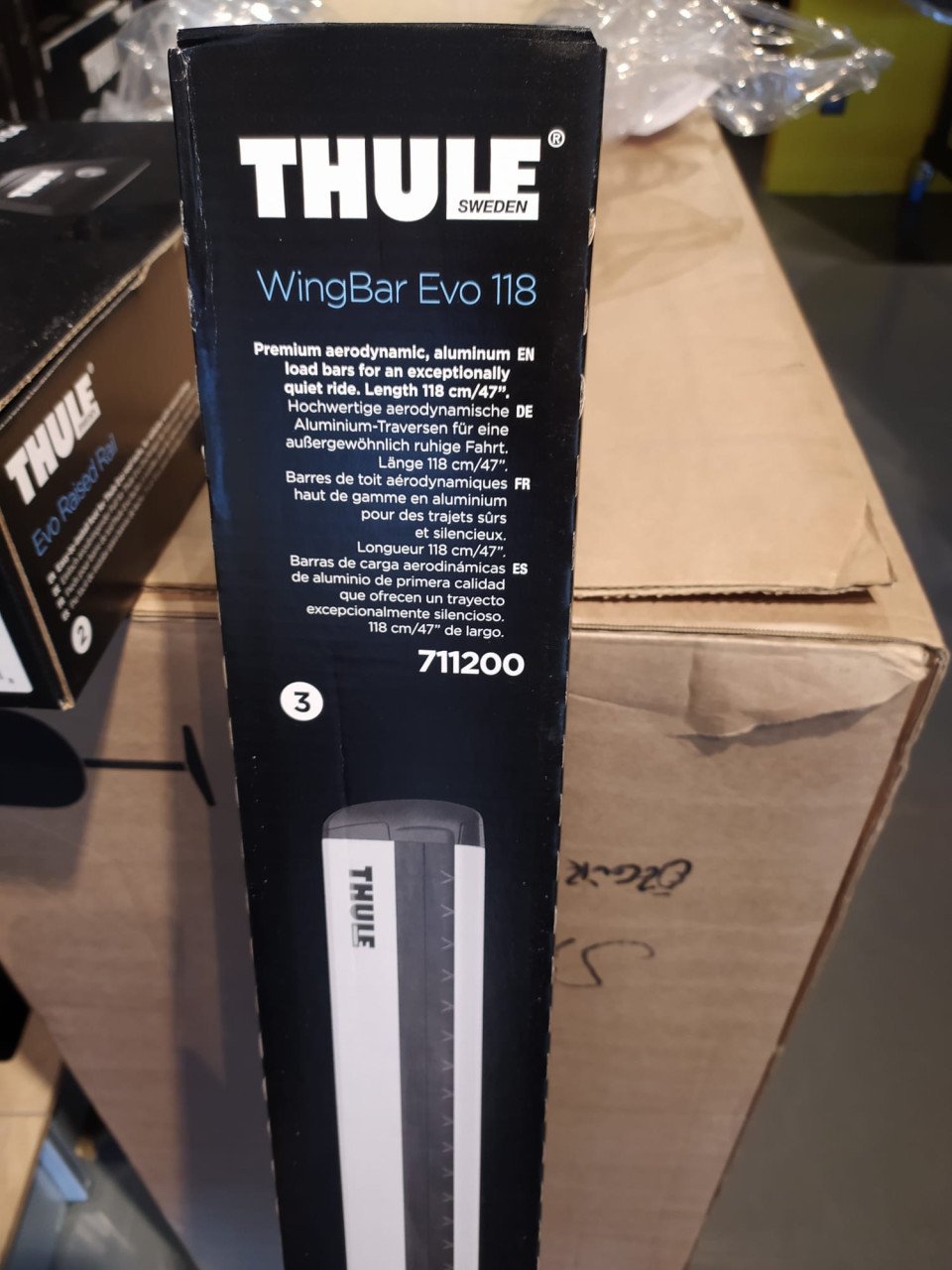 Thule Touring M Dakkoffer Set – Inclusief Sleutels & Dakdragers