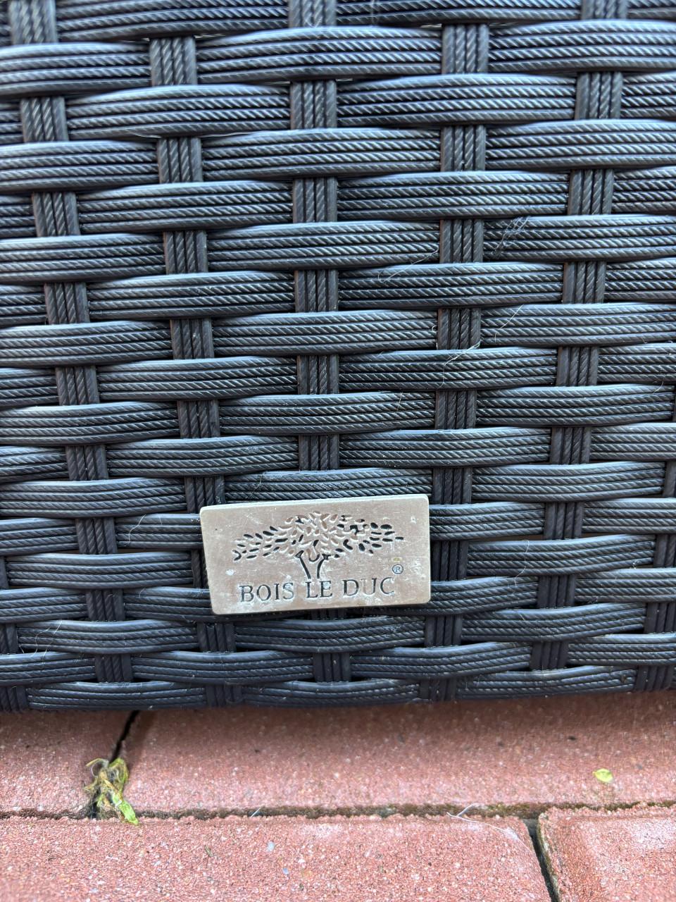 Bois Le Duc loungeset met tafel en stoel