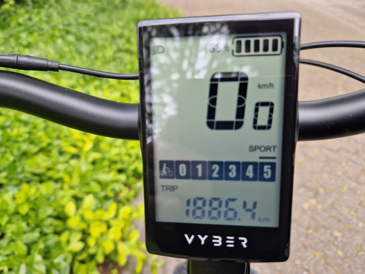 Zo goed als nieuwe Vyber Ride S1 Pro met middenmotor en 500WH accu