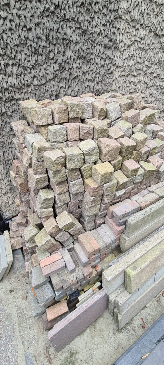 Basalt blokjes