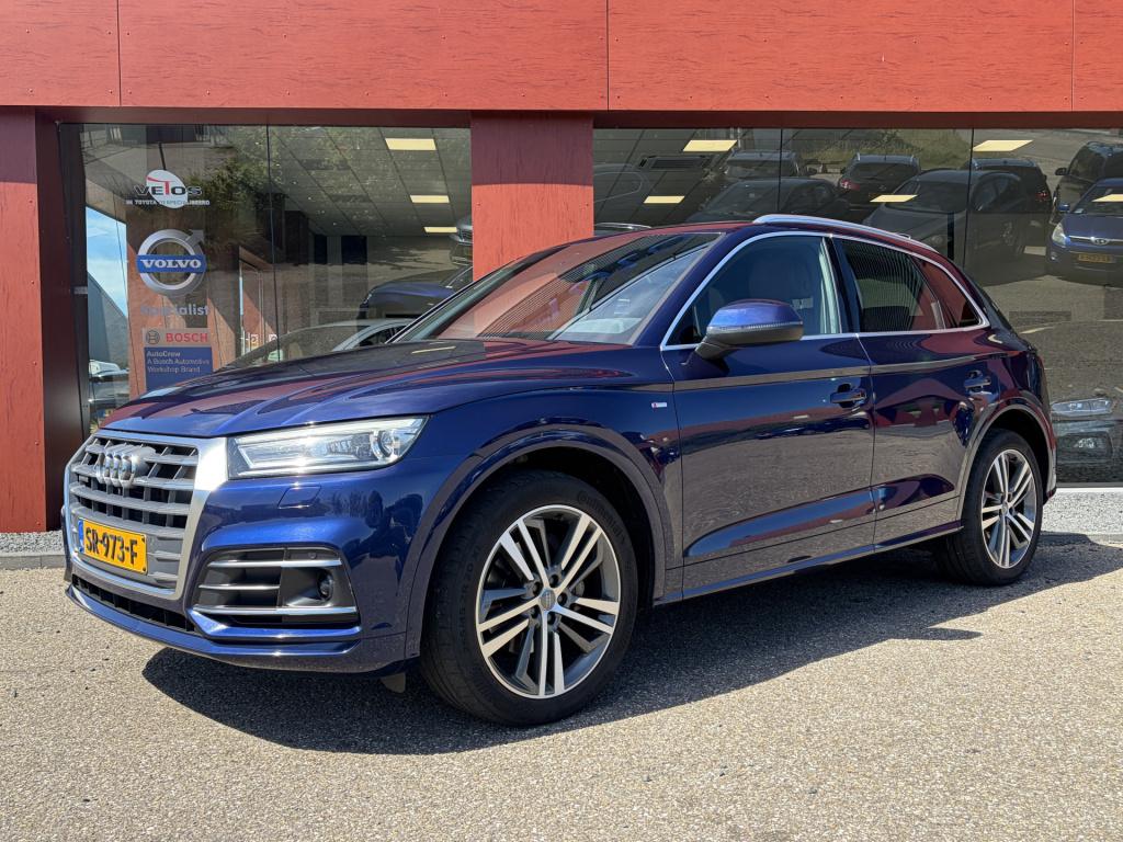 Audi Q5 2.0 tfsi quattro s-line pro line | b&o | pano | leer | 20'' lmv