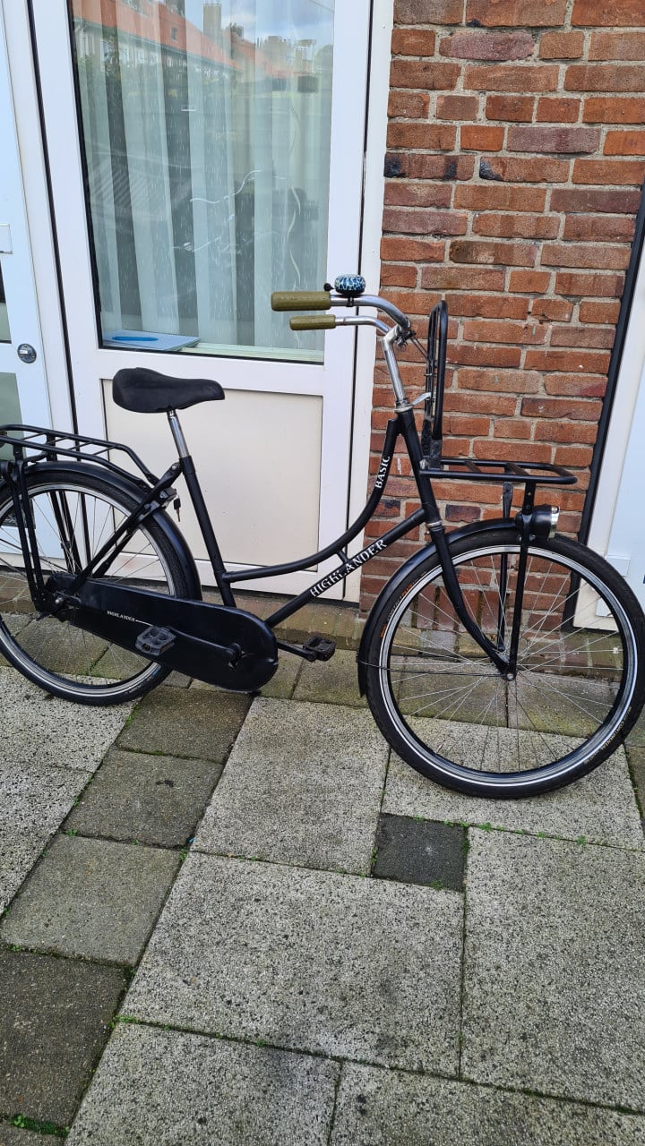 Dames fiets merk HIGHLANDER-Basic-26inch-Fr.maat48 inch