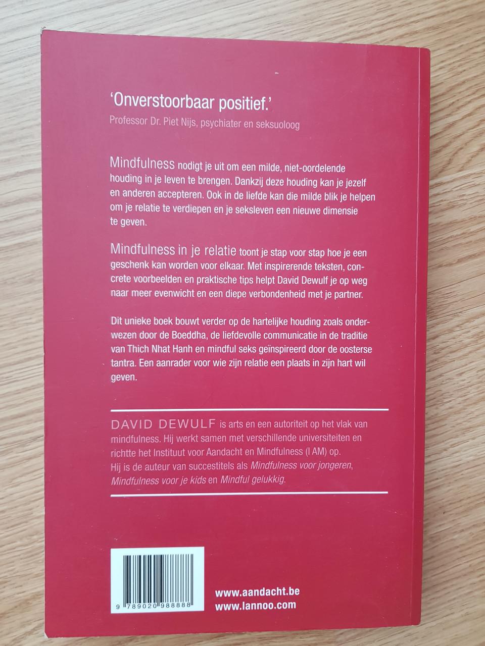 Mindfulness in je relatie - David Dewulf