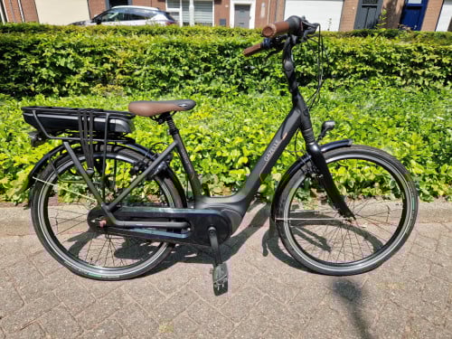 Zo goed als nieuwe Gazelle Orange elektrische mini fiets met Bosch motor