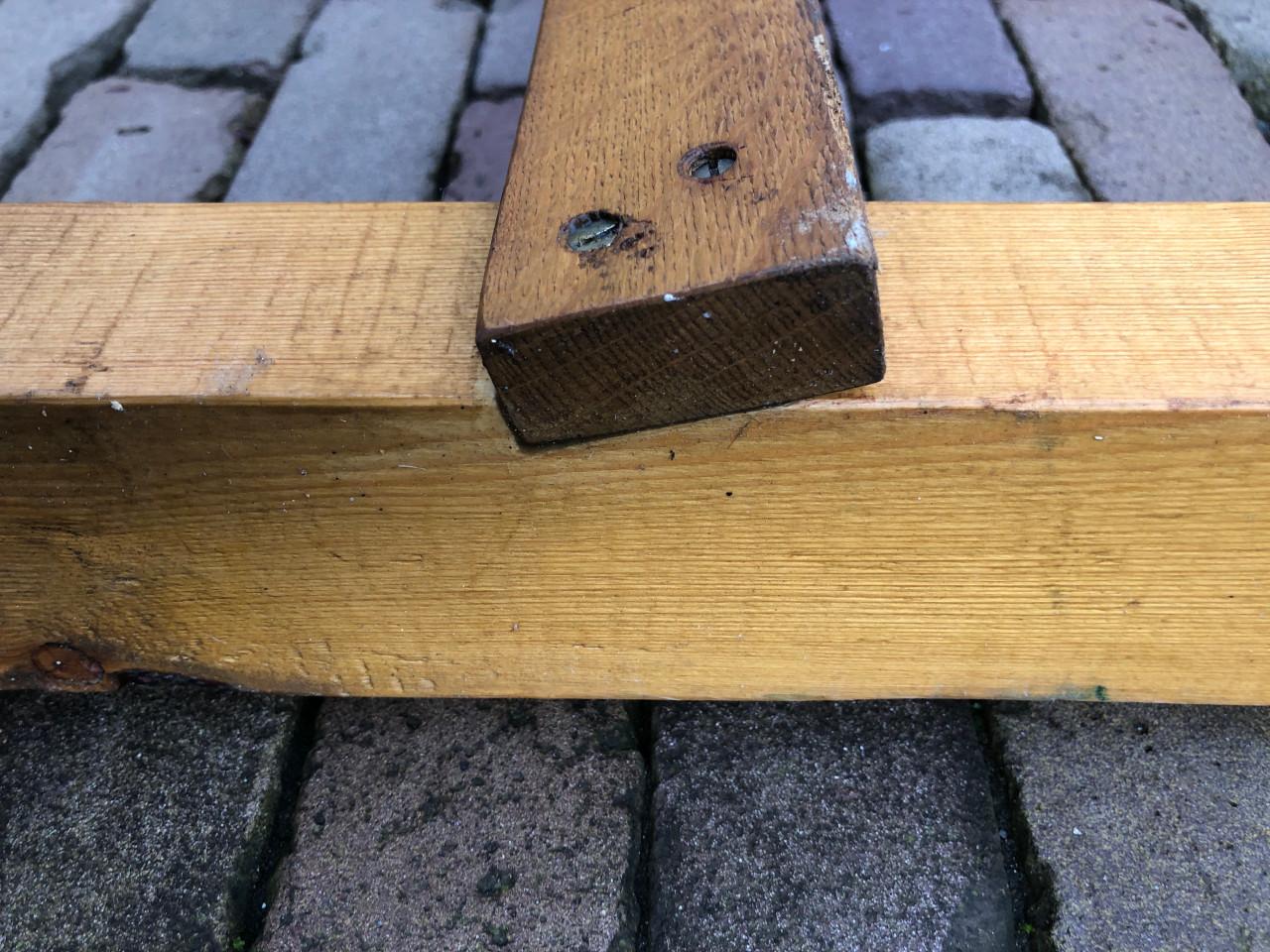 Houten ladder - 4 meter lang