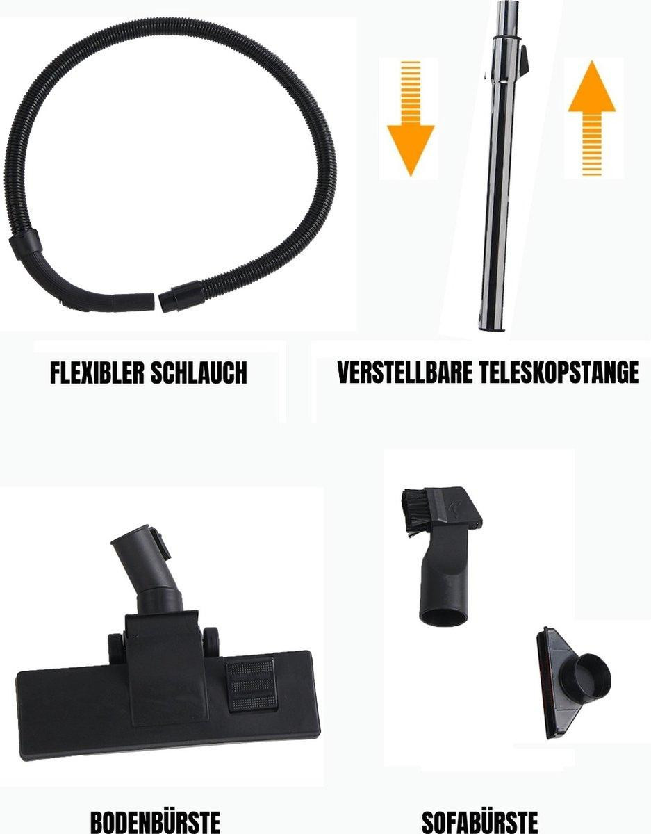 Cycloon Zakloze Stofzuiger – 1500W – 3L Capaciteit